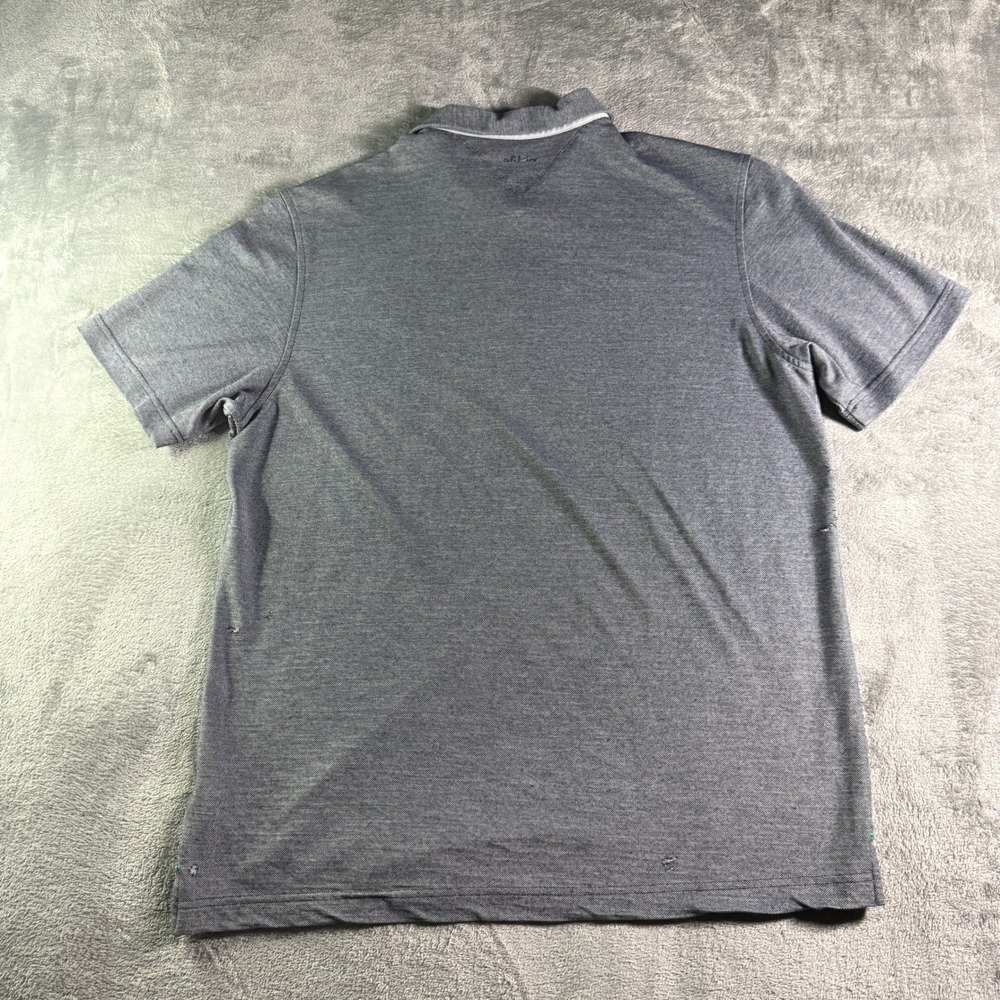 Adidas adiPure Wool Blend Crest Logo Polo Shirt Mens L Gray Cohasset Golf Club - Picture 7 of 15